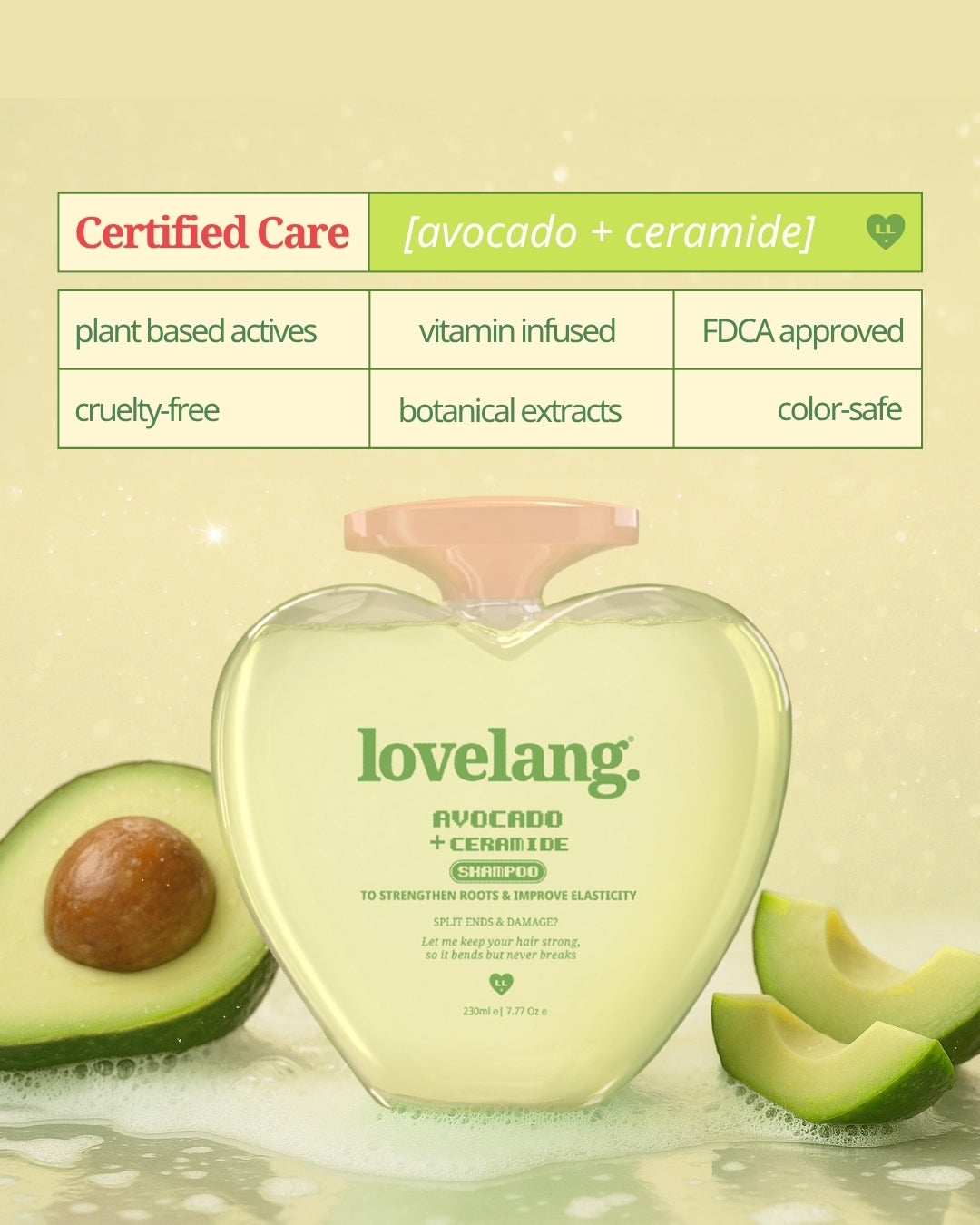 Avocado + Ceramide Shampoo