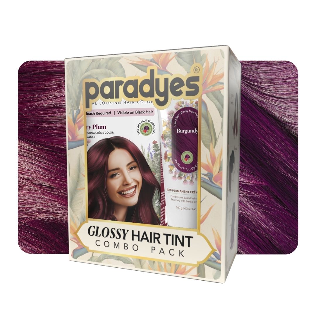 No Bleach Berry Burgundy Combo