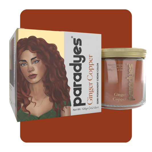 Ginger Copper Semi-Permanent Hair Color