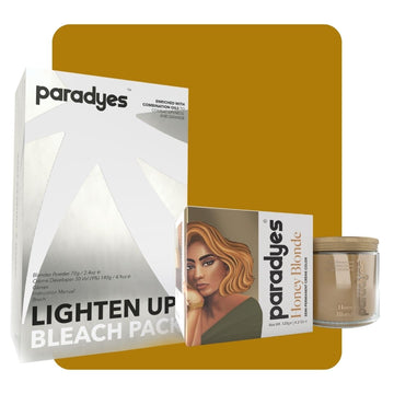 Honey Blonde + Lighten Up! Bleach Pack Paradyes