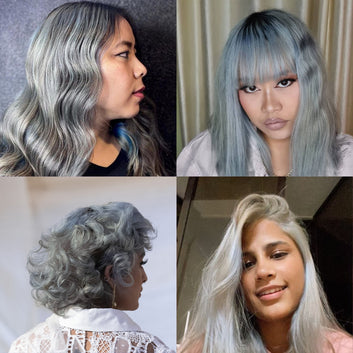Moonstone Grey Semi-Permanent Hair Color