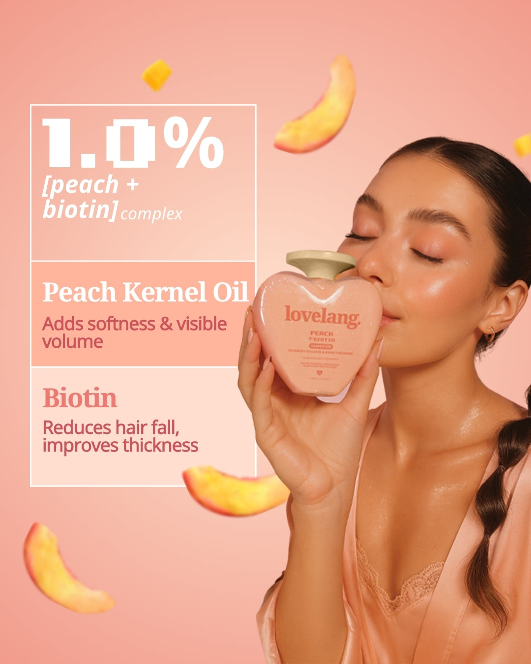 Peach + Biotin Shampoo