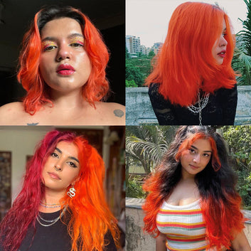 Raggiana Orange Semi-Permanent Hair Color