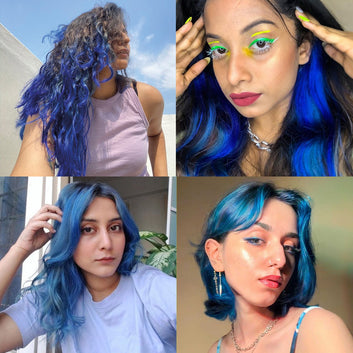 Rudolphi Blue Semi-Permanent Hair Color
