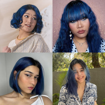 Sapphire Navy Semi-Permanent Hair Color