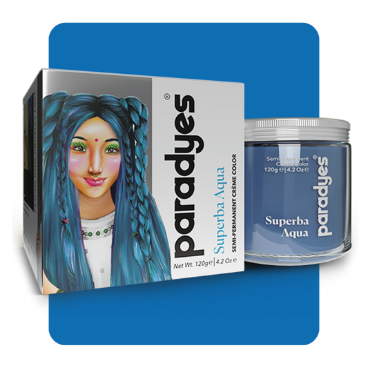 Superba Aqua Semi-Permanent Hair Color