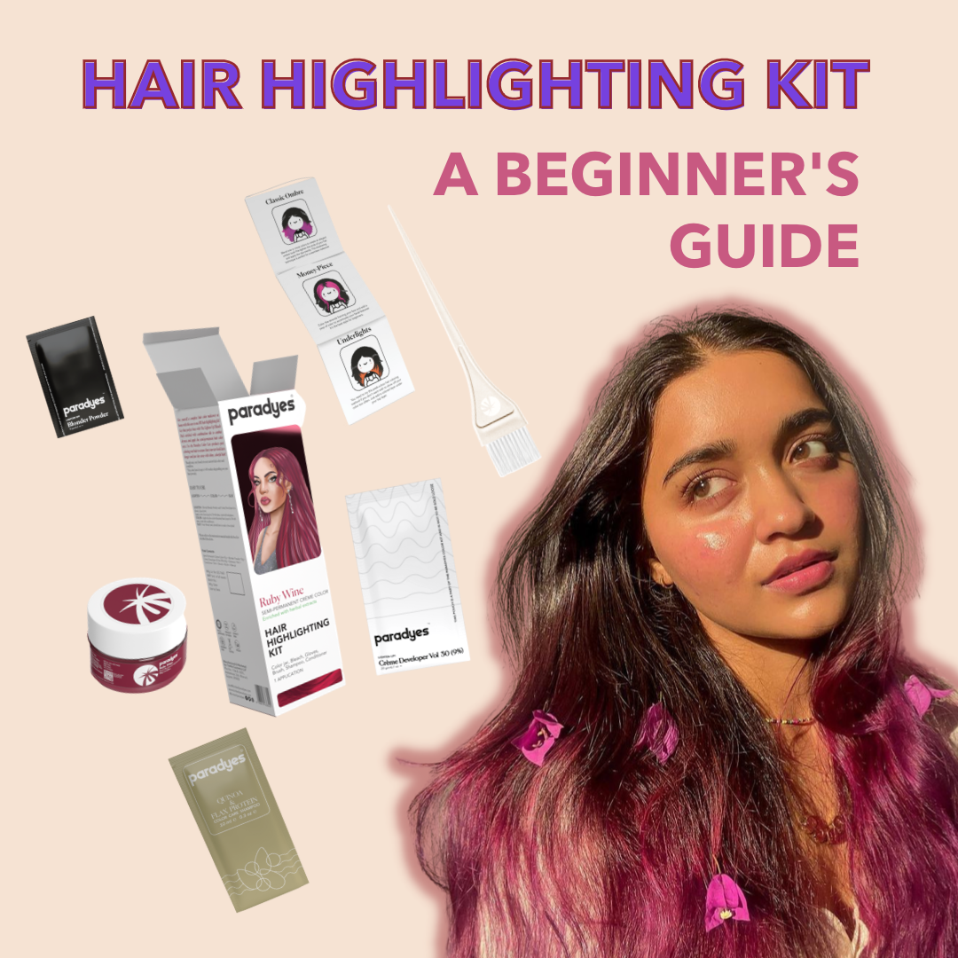 Beginner's Guide: How to Use Hair Highlighting Kit Paradyes