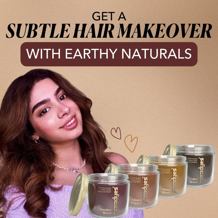 Get A Subtle Hair Makeover With Earthy Naturals – Paradyes