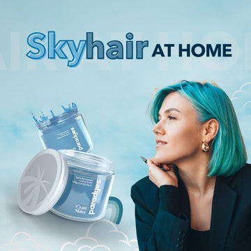 How To Get Cyan Skies Hair Color Paradyes
