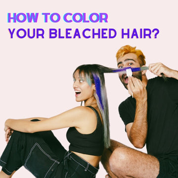 Step By Step Guide For Putting Semi-Permanent Hair Color Over Bleached Hair Paradyes