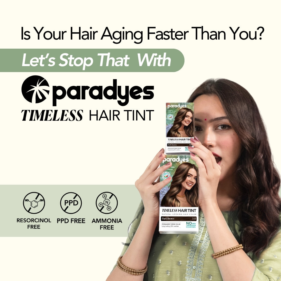 Is Your Hair Aging Faster Than You? Let’s Stop That with Paradyes Timeless Tint