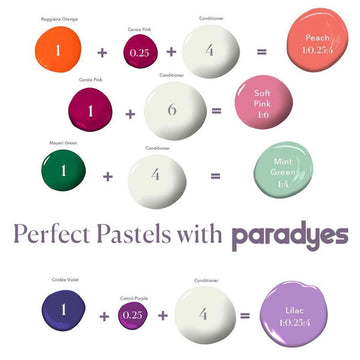 Using Conditioner for Pastel Shades Paradyes