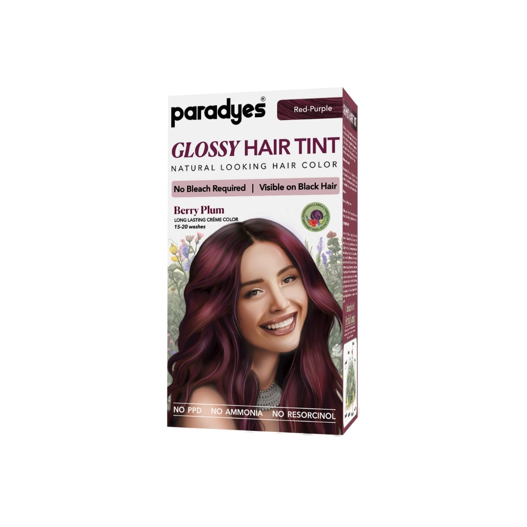 Mini Berry Plum Glossy Hair Tint
