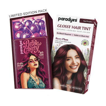 Berry Plum Glossy Hair Tint