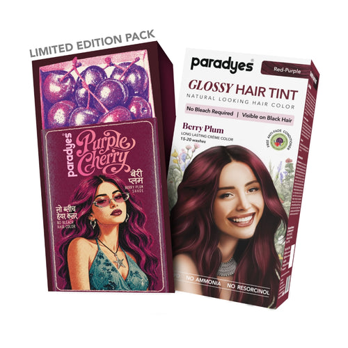 Berry Plum Glossy Hair Tint