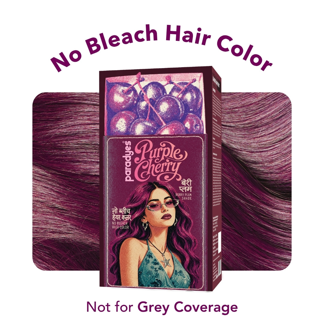 Berry Plum Glossy Hair Tint