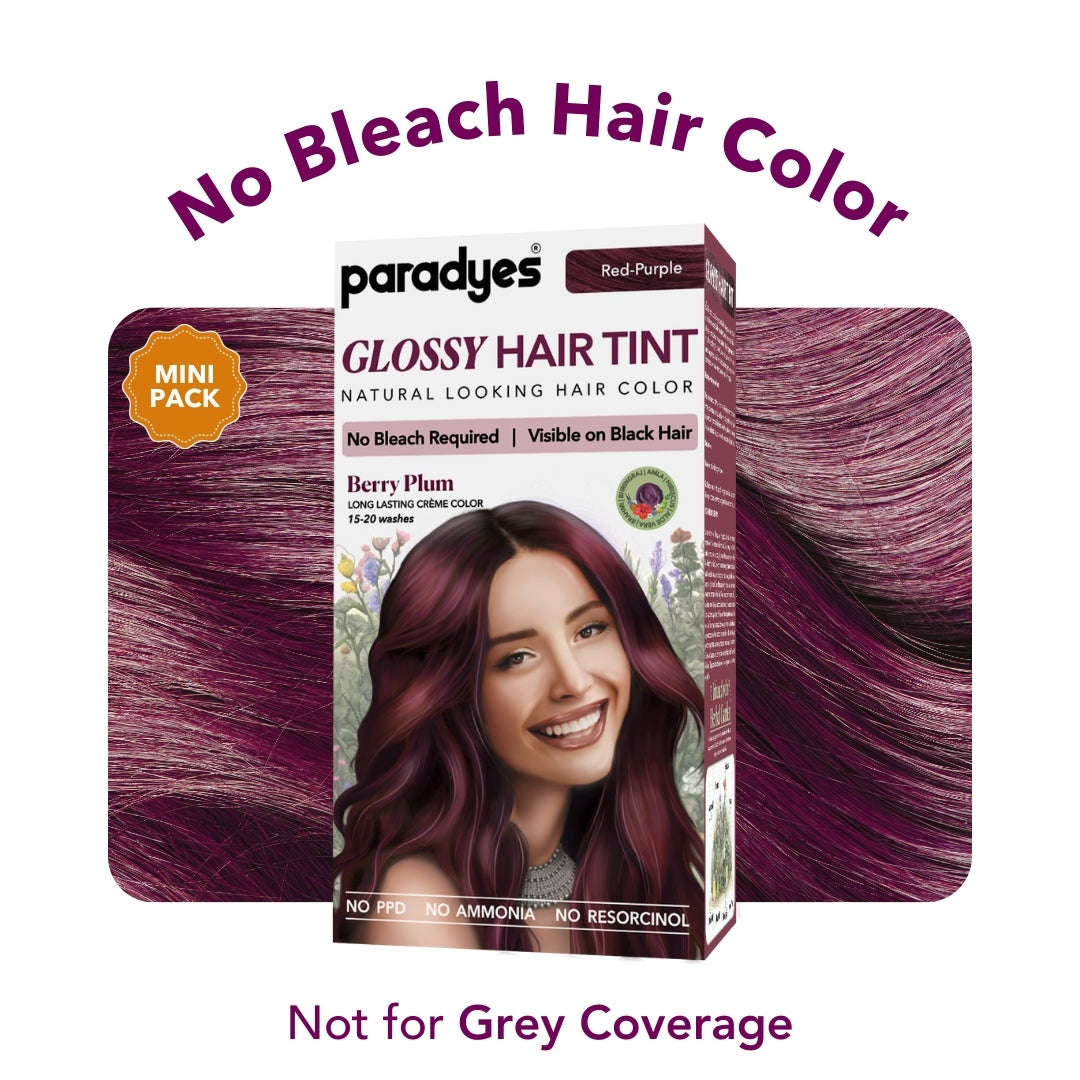 Mini Berry Plum Glossy Hair Tint