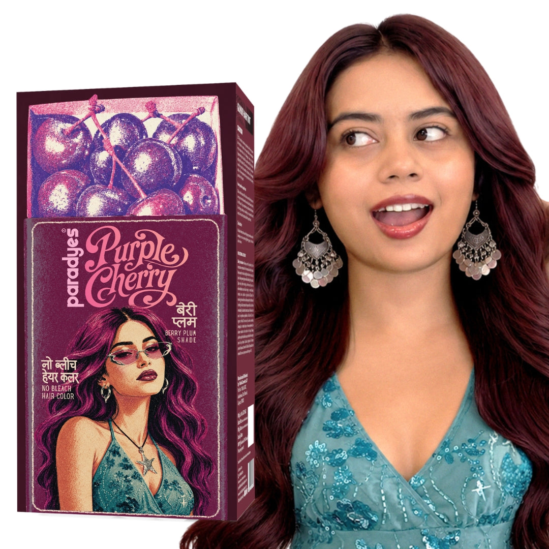 Berry Plum Glossy Hair Tint
