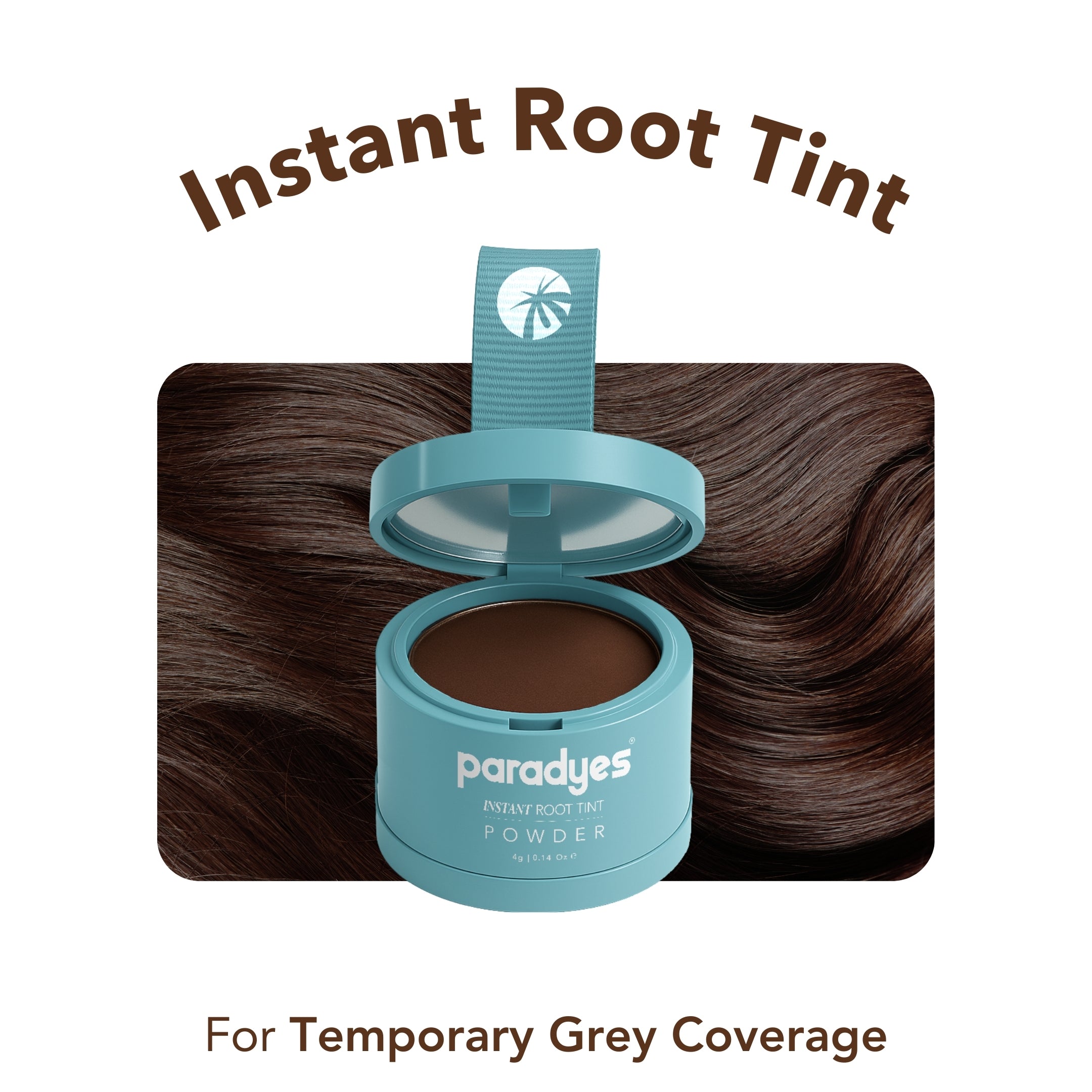 Dark Brown Cover Up Powder Instant Root Tint