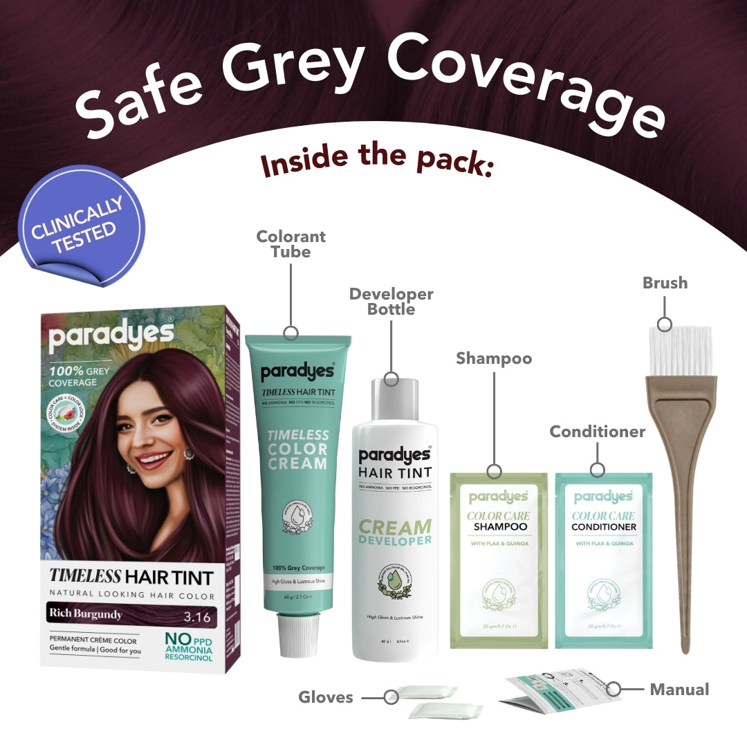 Rich Burgundy Timeless Hair Tint