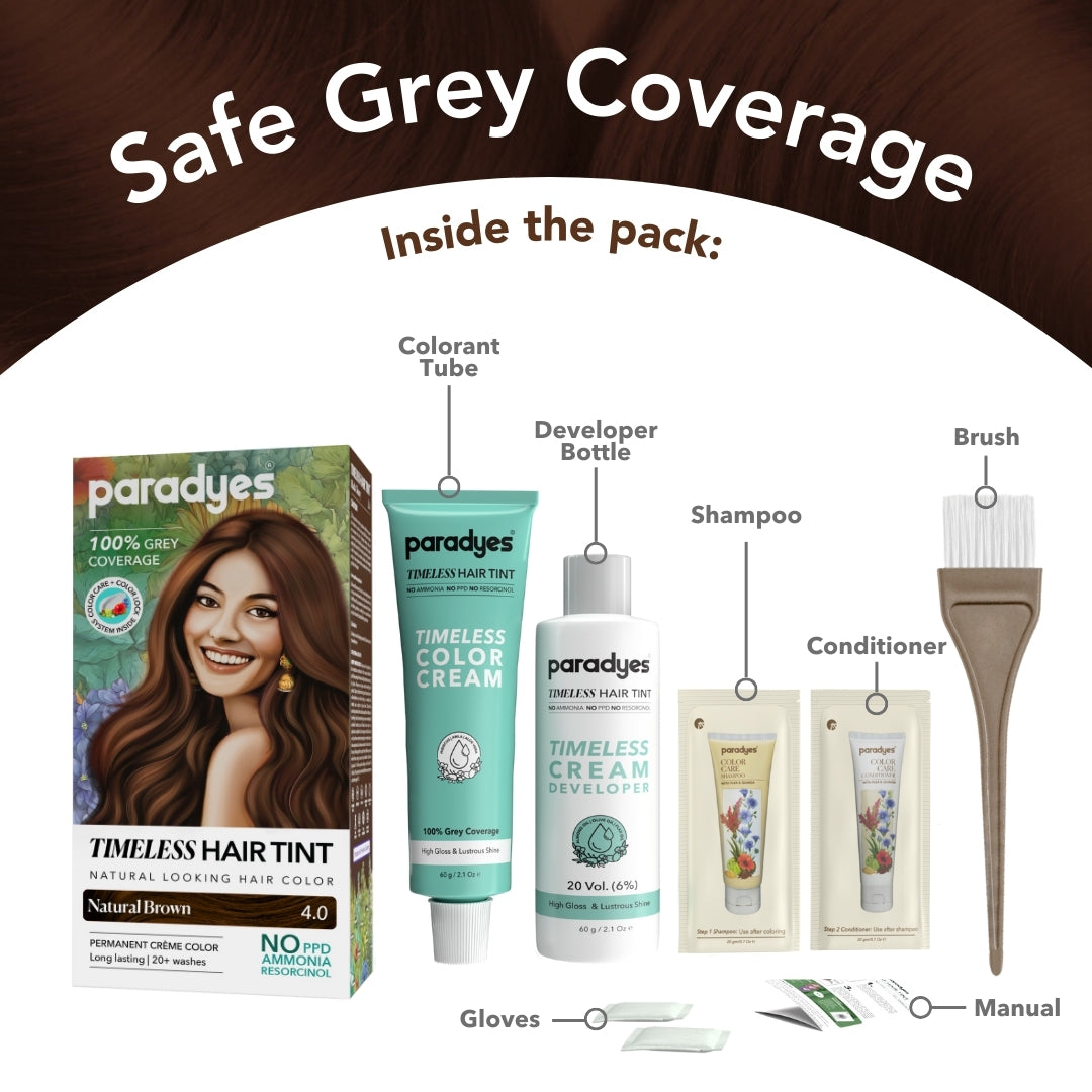 Natural Brown Timeless Hair Tint