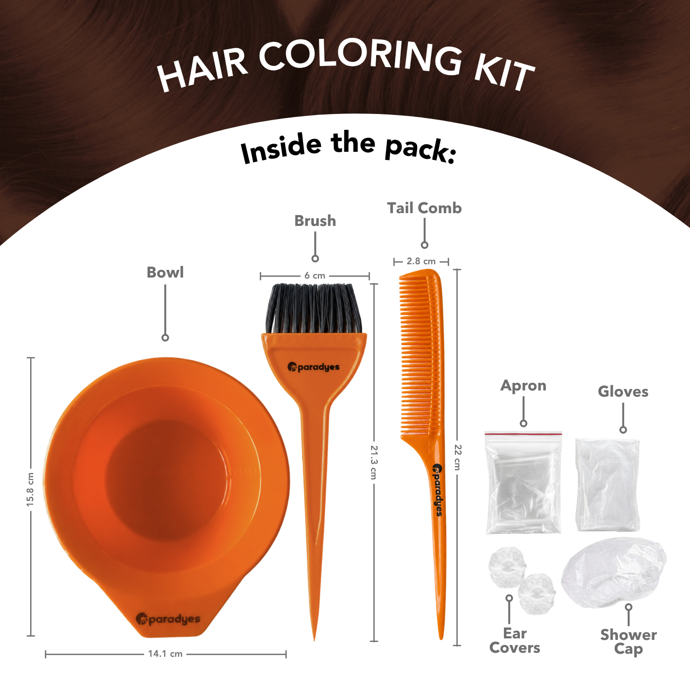 7-in-1 DIY Hair Colouring Kit