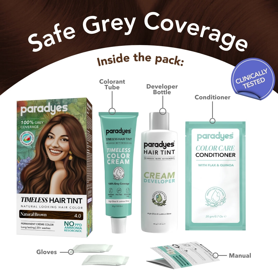 Mini Natural Brown Timeless Hair Tint