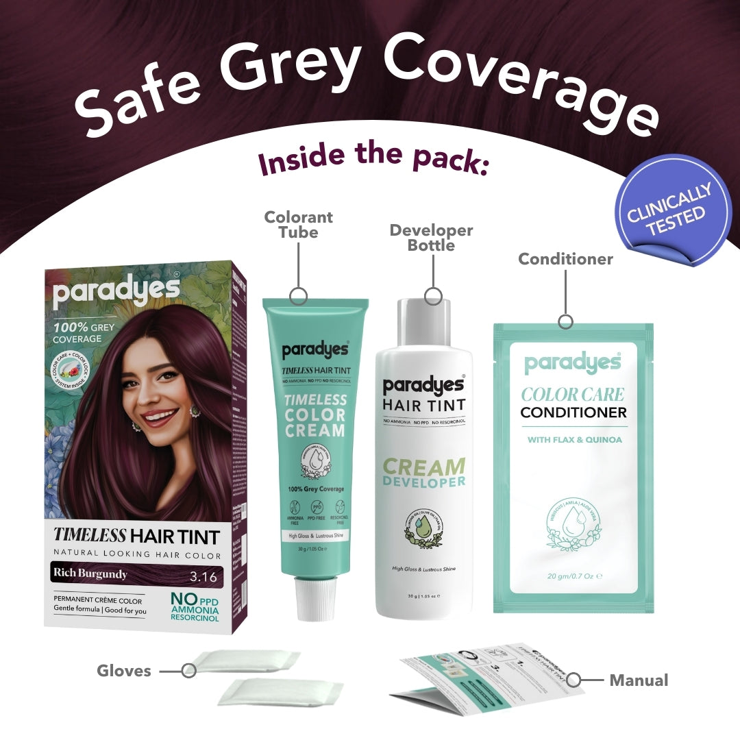 Mini Rich Burgundy Timeless Hair Tint