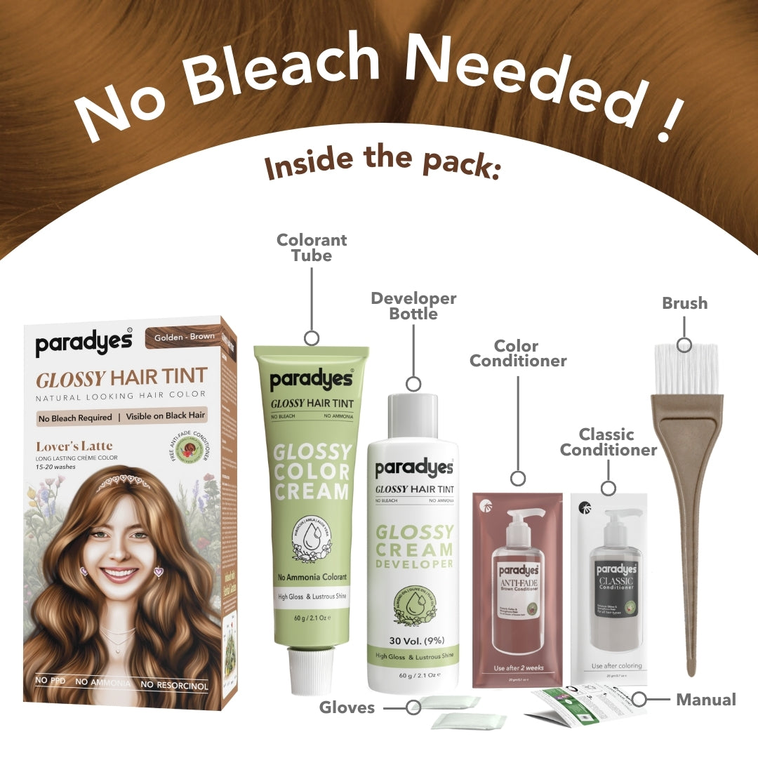 Lover's Latte Glossy Hair Tint