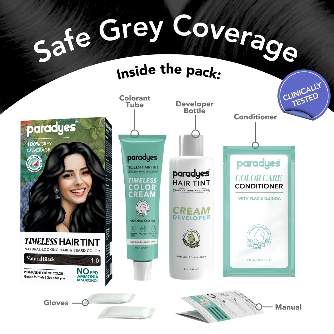 Mini Natural Black Timeless Hair Tint