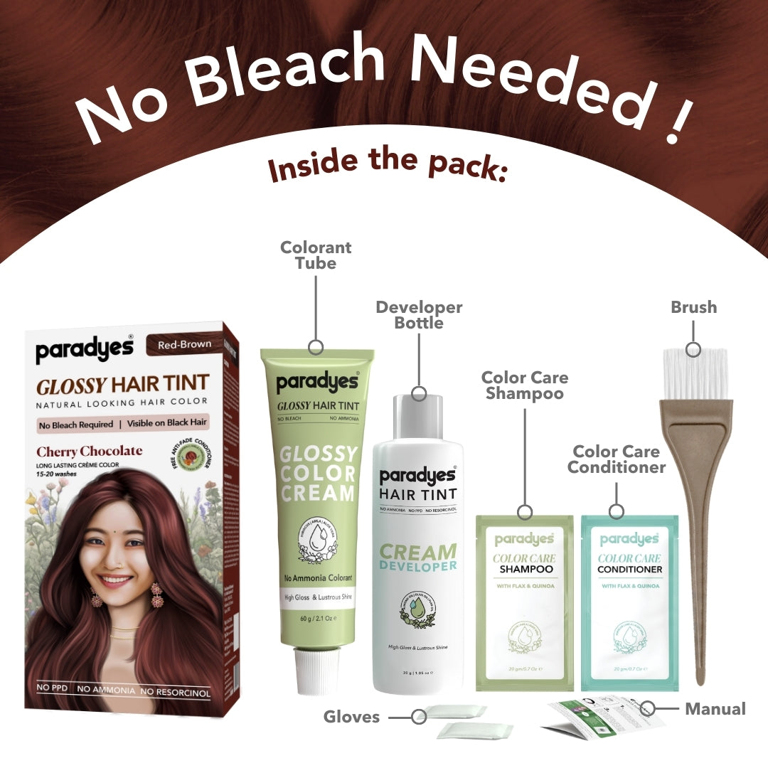 Cherry Chocolate Glossy Hair Tint