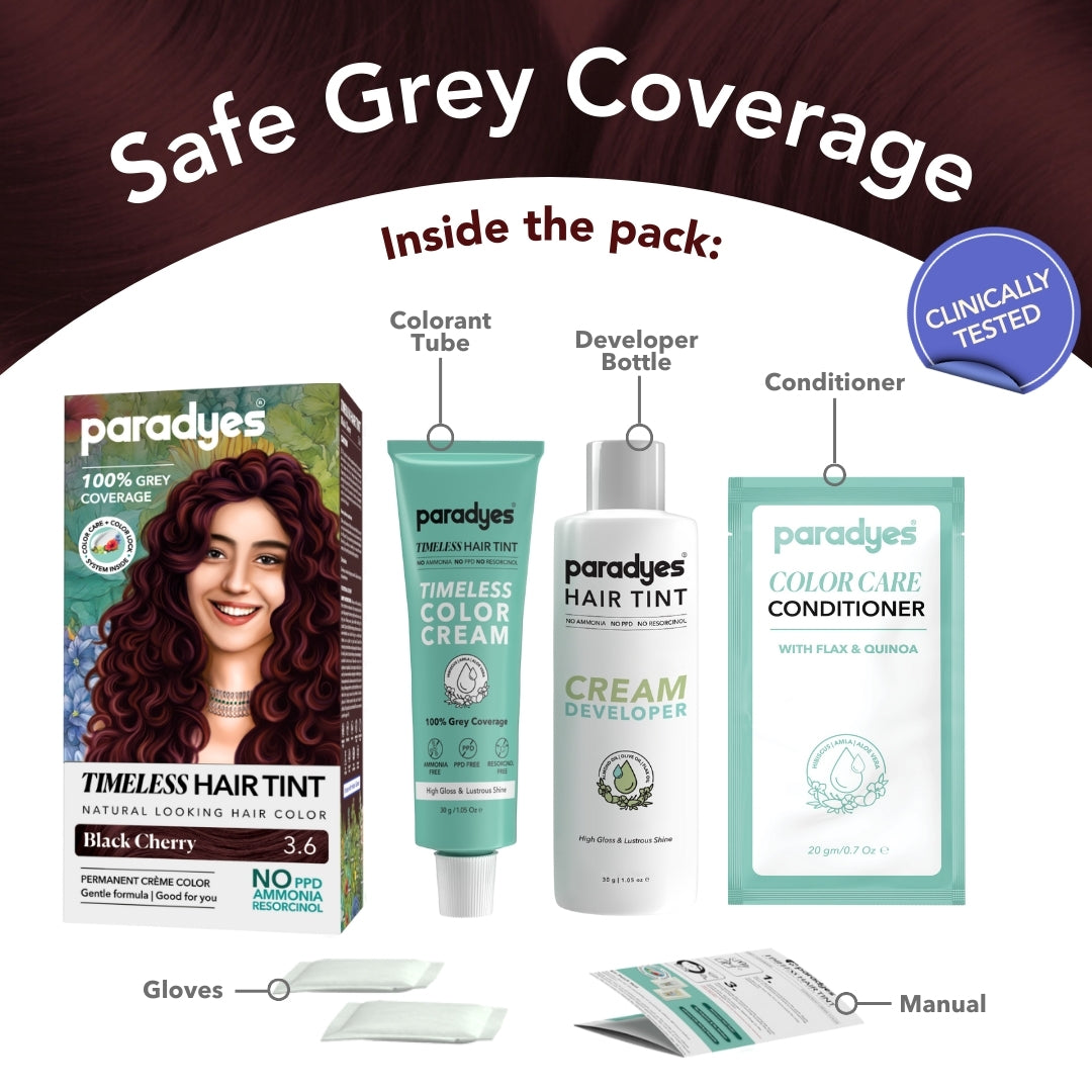 Mini Black Cherry Timeless Hair Tint