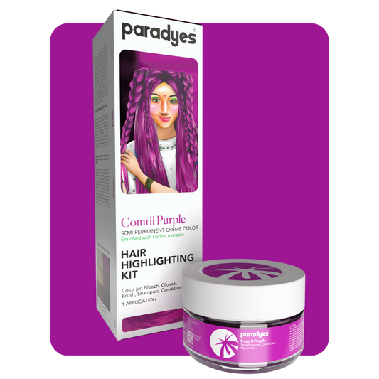 Comrii Purple Highlighting Kit Paradyes