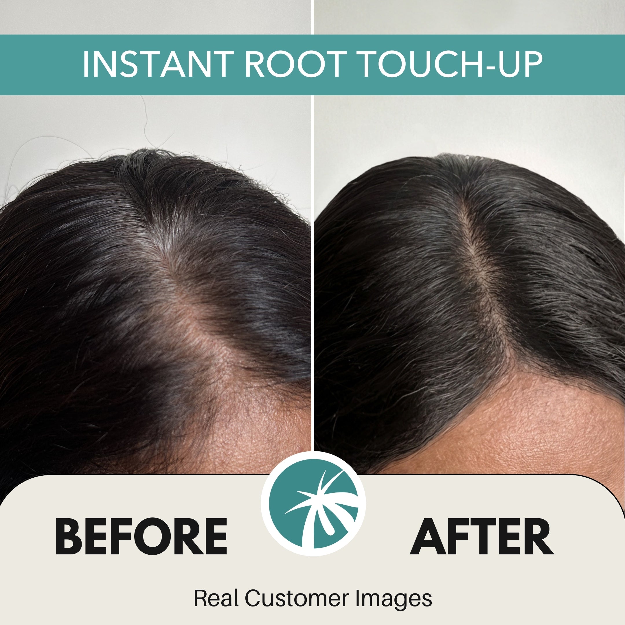 Natural Black Cover Up Powder Instant Root Tint