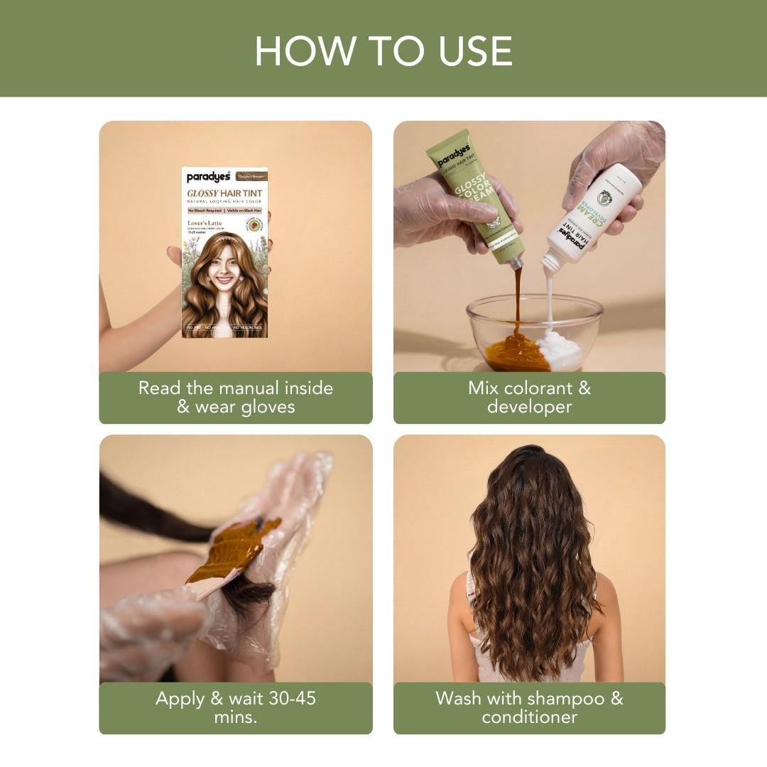 Lover's Latte Glossy Hair Tint