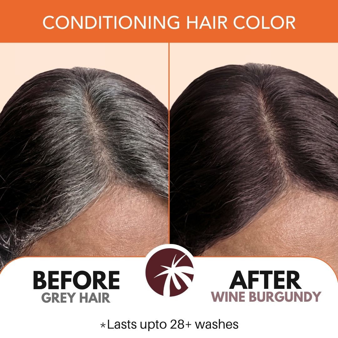 Pure Crème Care No Ammonia Hair Color Wine Burgundy - 3.16