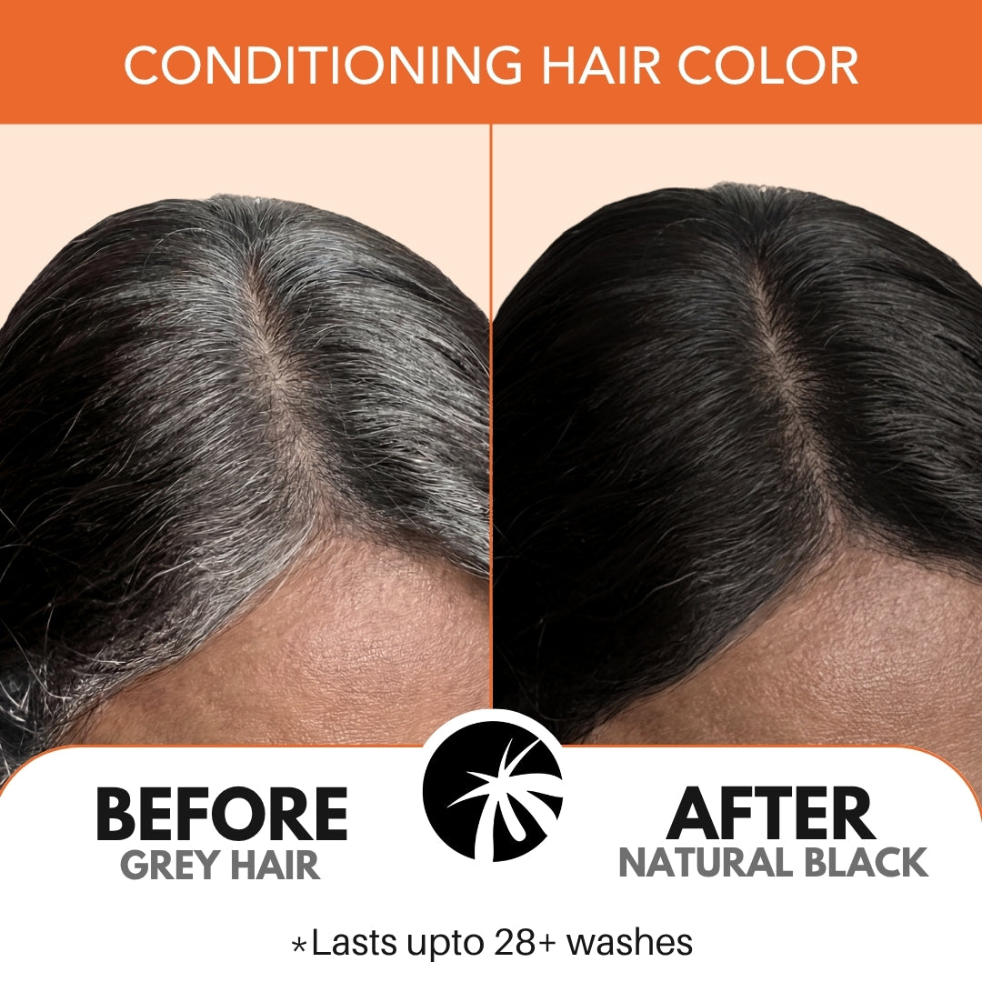 Pure Crème Care No Ammonia Hair Color Natural Black 1.0