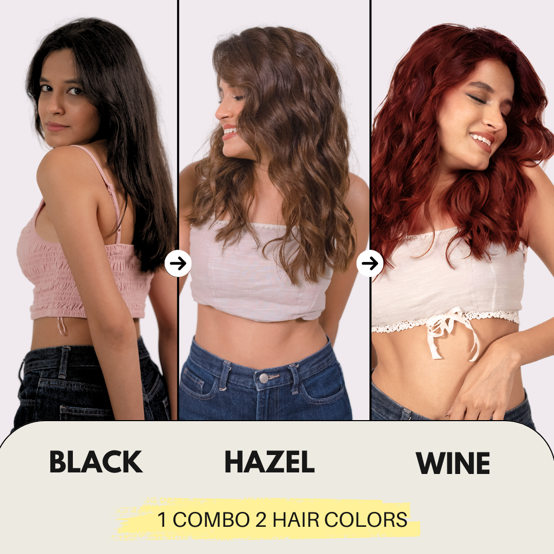 No Bleach Hazel Wine Combo
