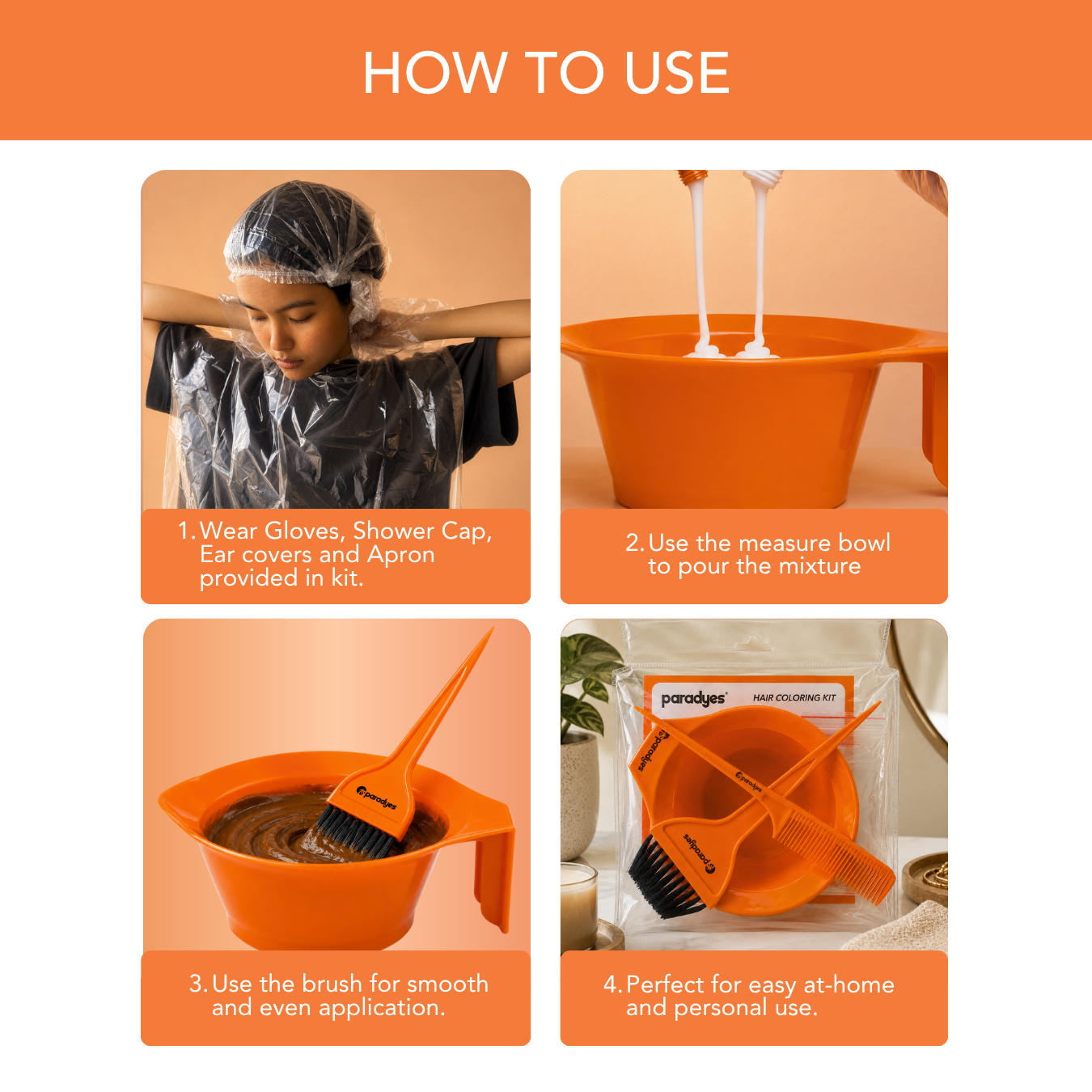 7-in-1 DIY Hair Colouring Kit