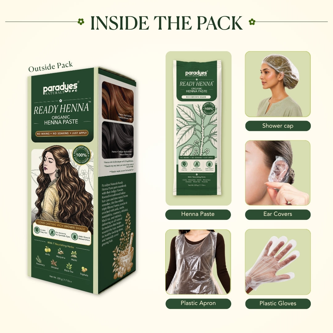 Paradyes Naturals Ready Henna Paste
