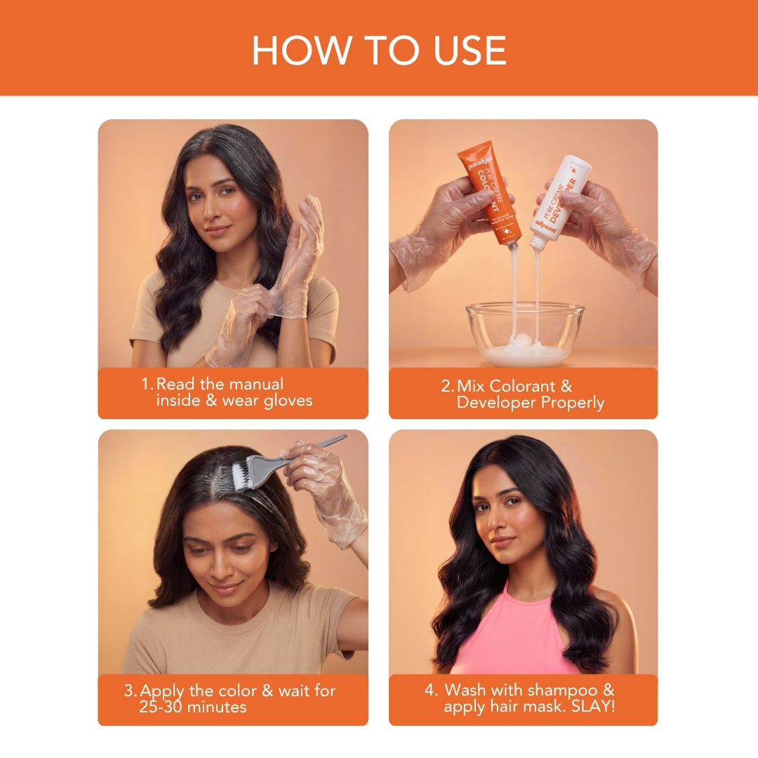 Pure Crème Care No Ammonia Hair Color Natural Black 1.0