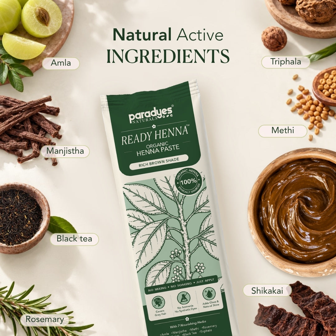 Paradyes Naturals Ready Henna Paste
