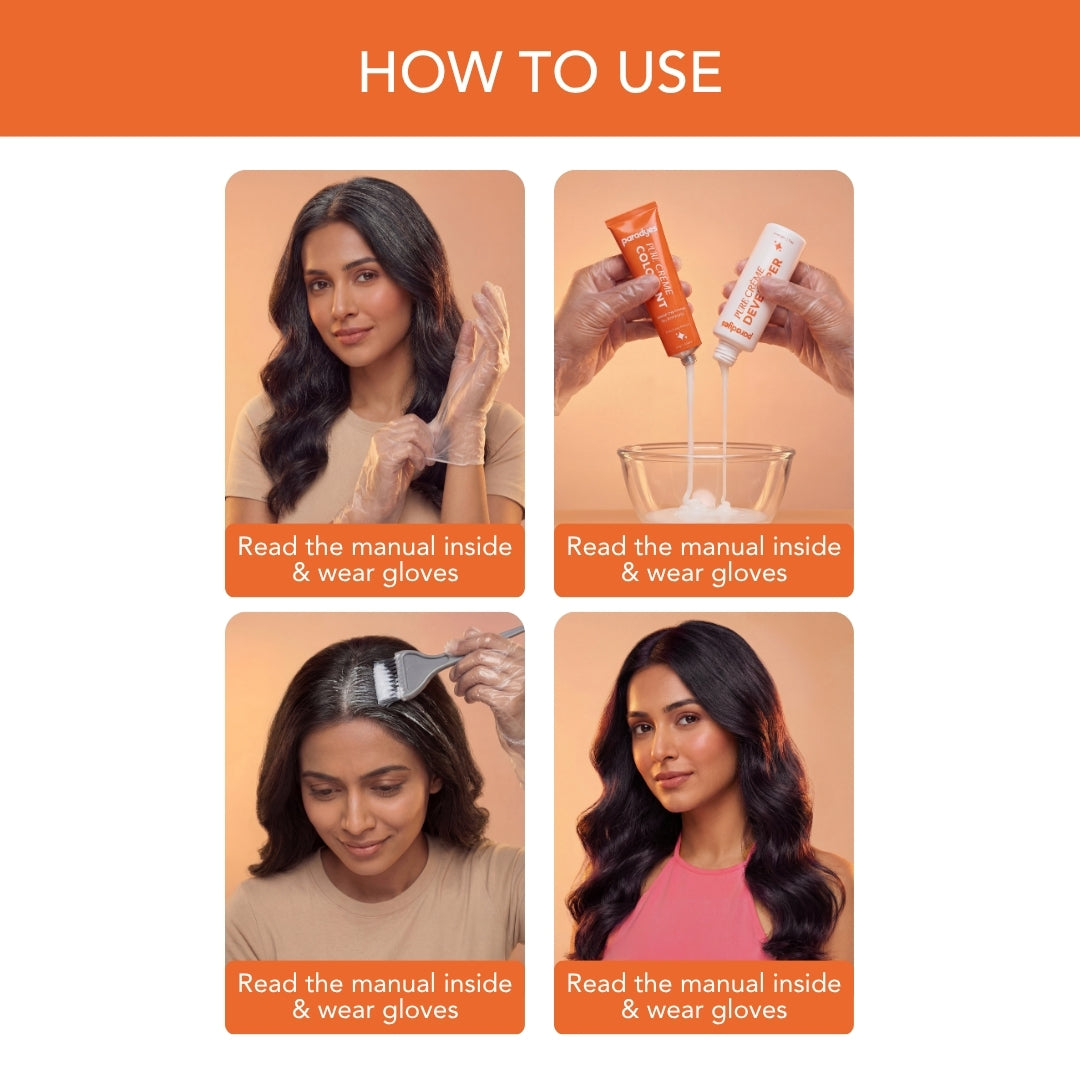 Pure Crème Care No Ammonia Hair Color Dark Brown 3.0