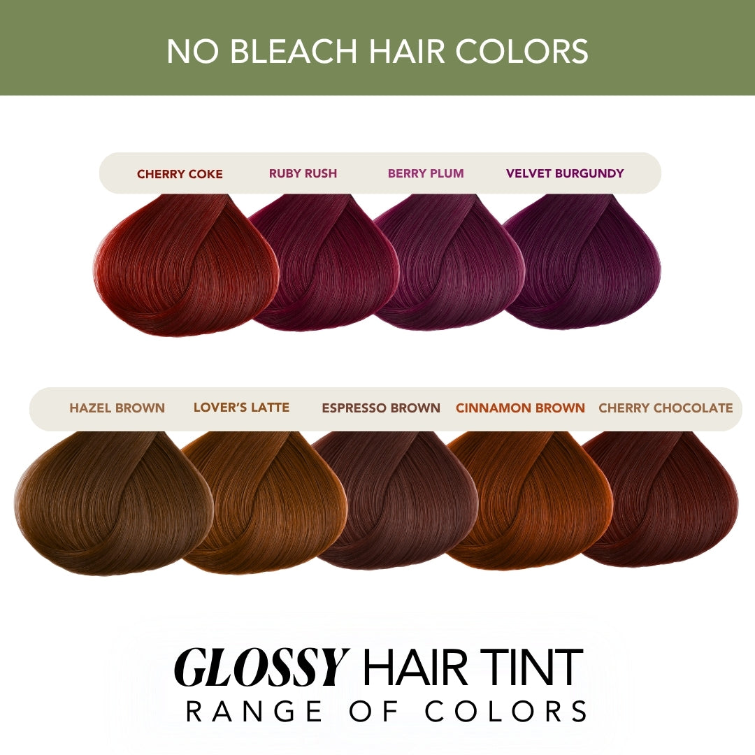 Hazel Brown Glossy Hair Tint