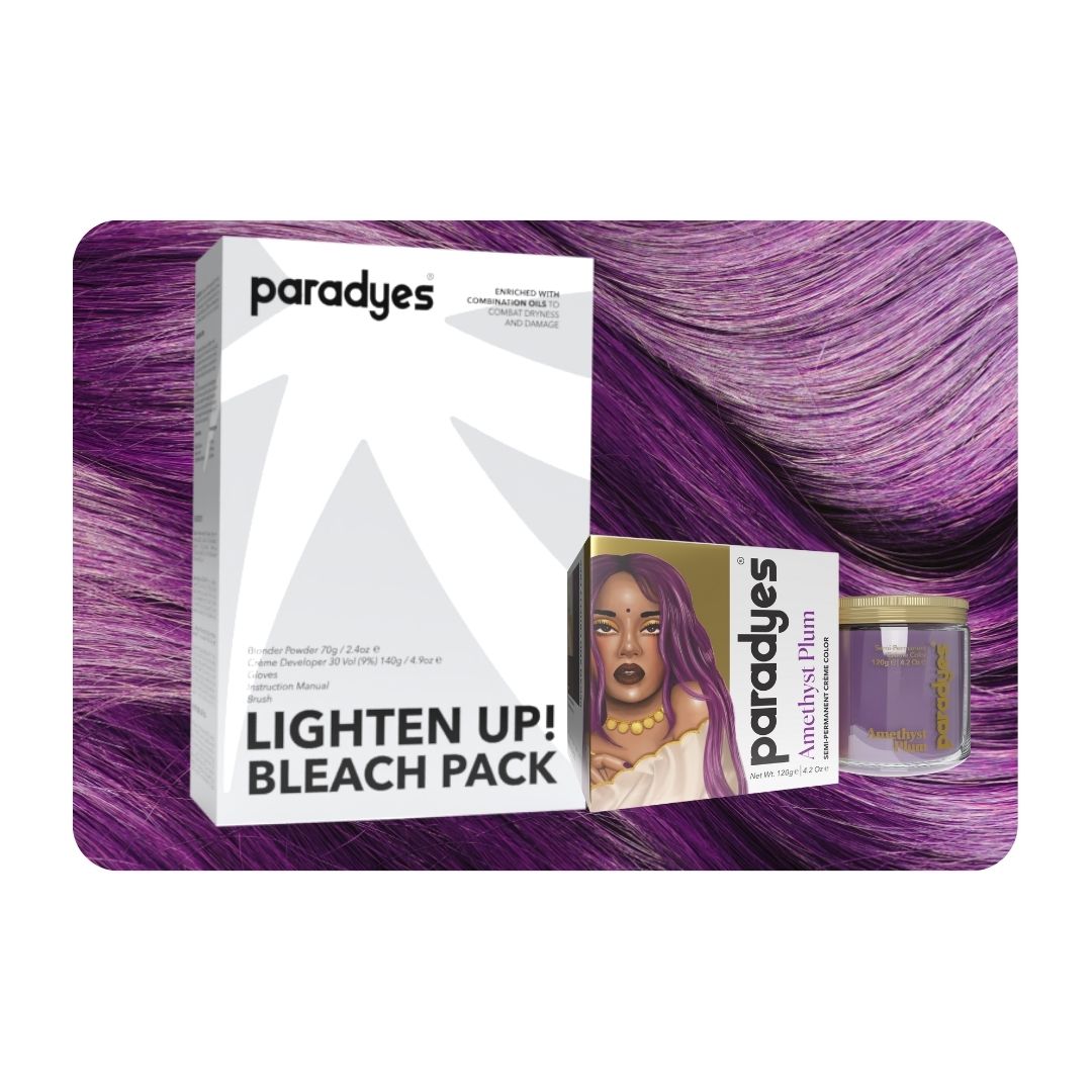 Amethyst Plum + Lighten Up! Bleach Pack