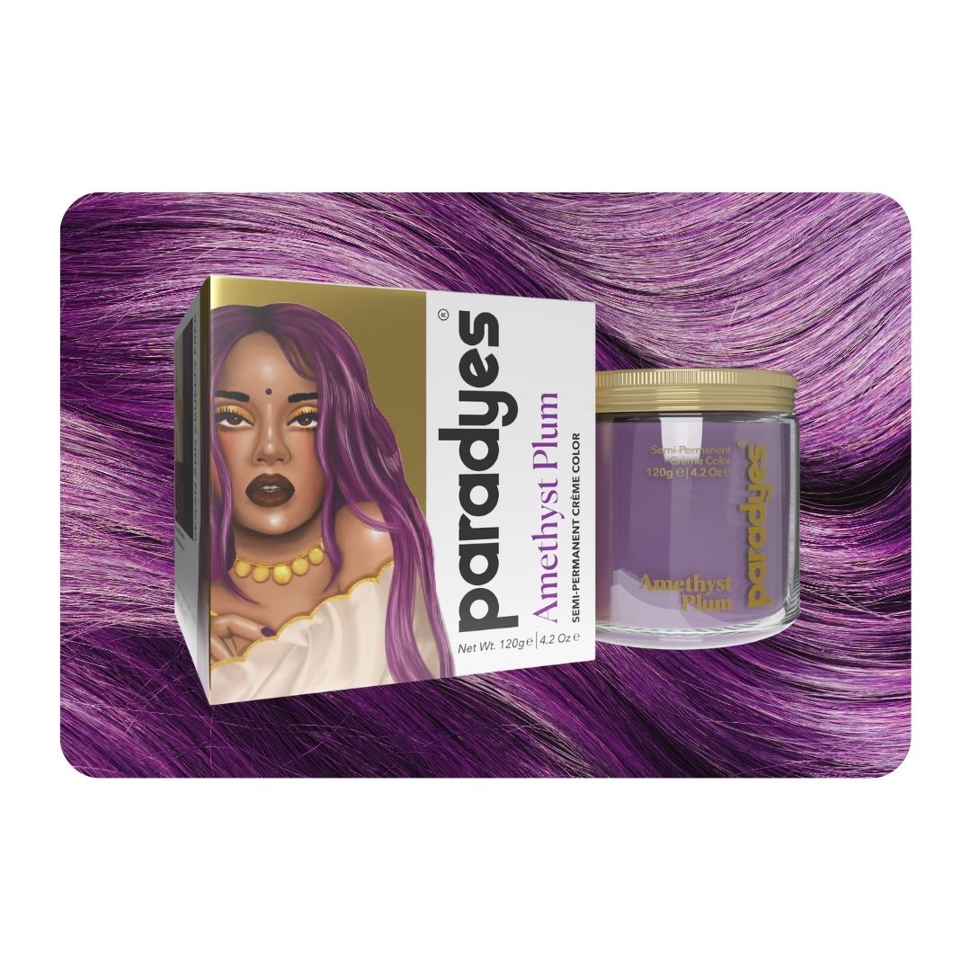 Amethyst Plum Semi-Permanent Hair Color