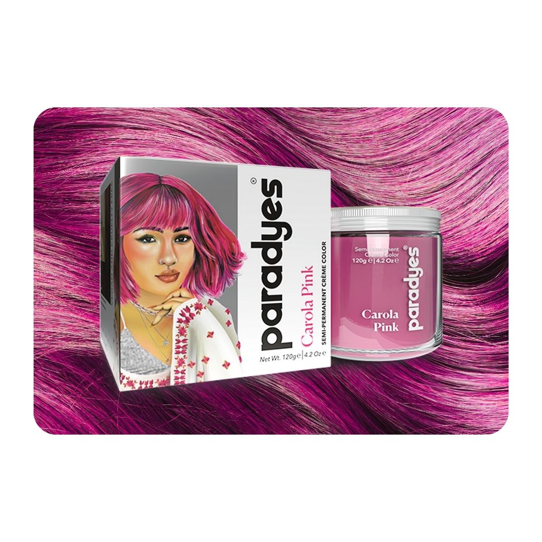 Carola Pink Semi-Permanent Hair Color