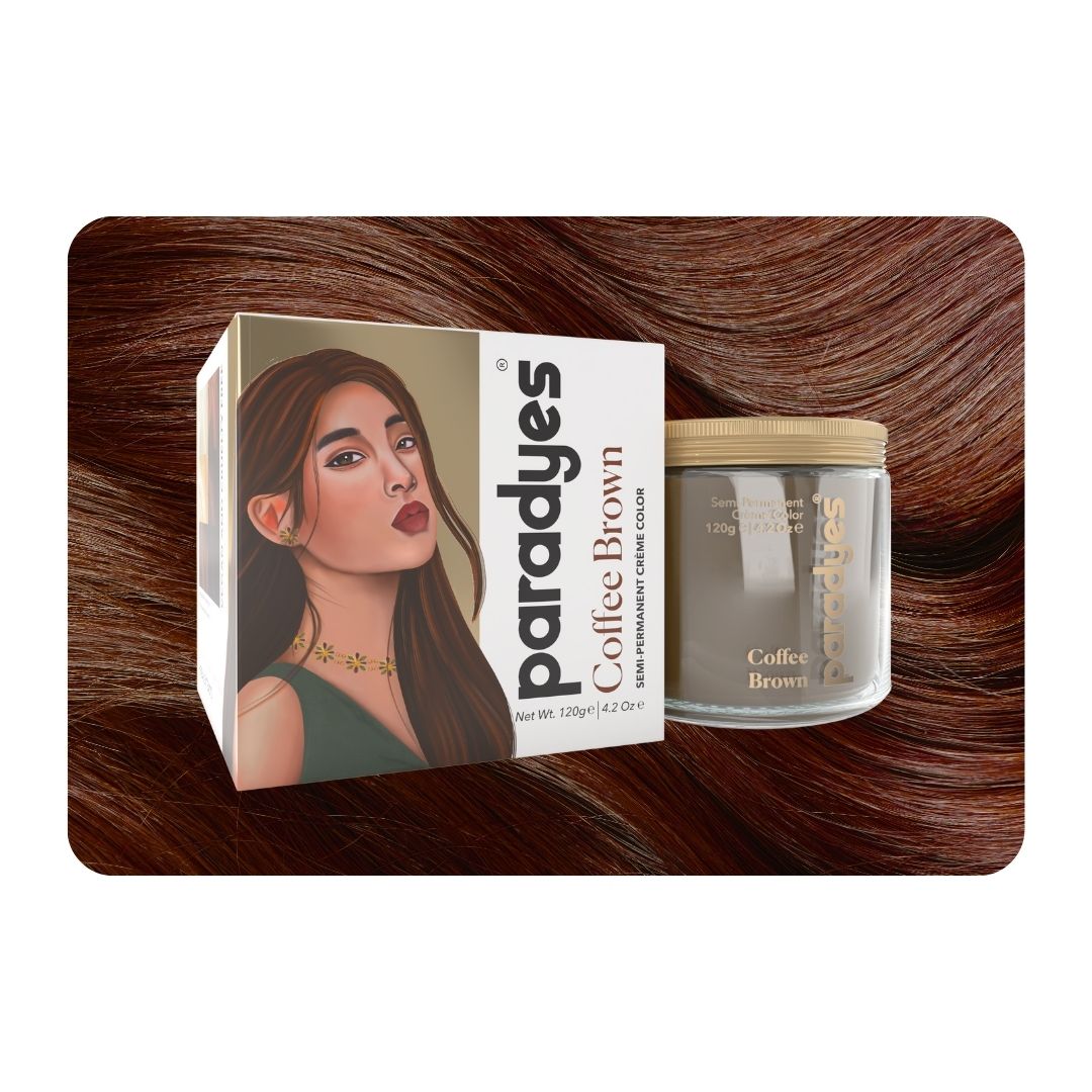 Coffee Brown Semi-Permanent Hair Color