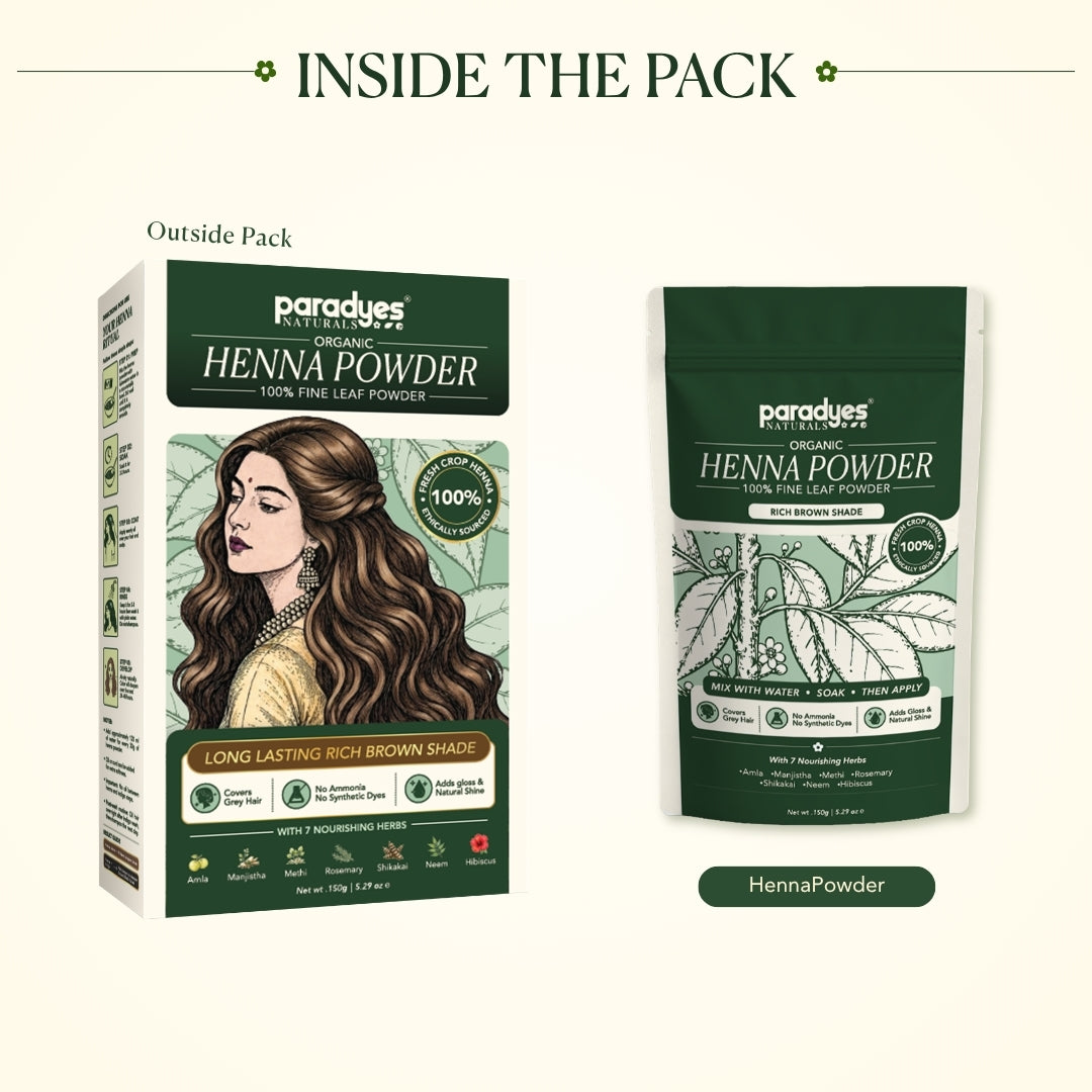 Paradyes Naturals Organic Henna Powder