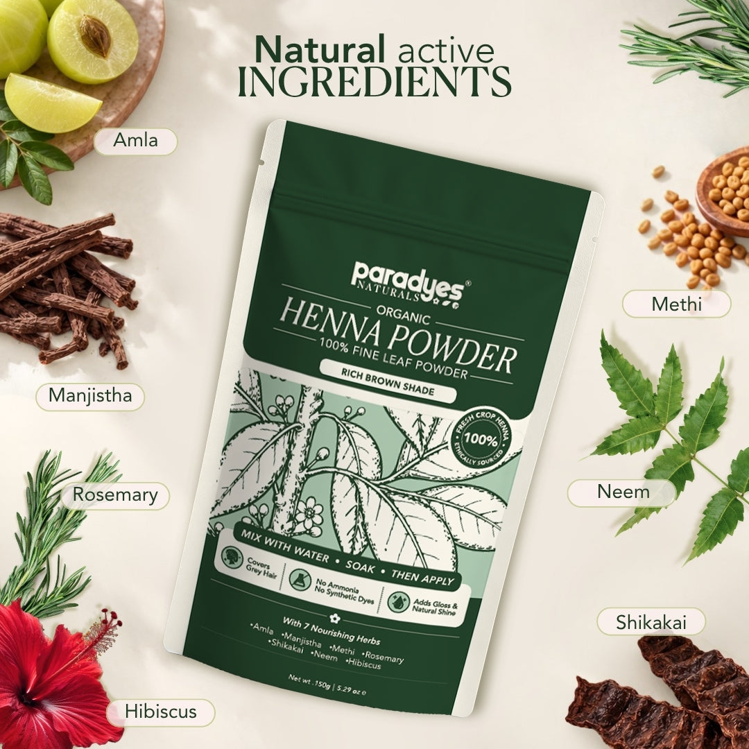 Paradyes Naturals Organic Henna Powder